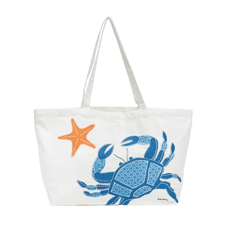 Sea Bags Blue Crab Tote